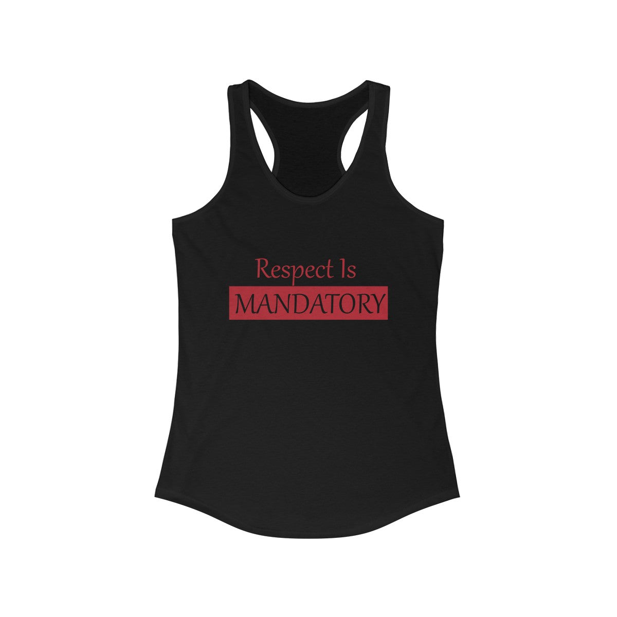 Respect Is MANDATORY - RED | shopcontrabrands.com