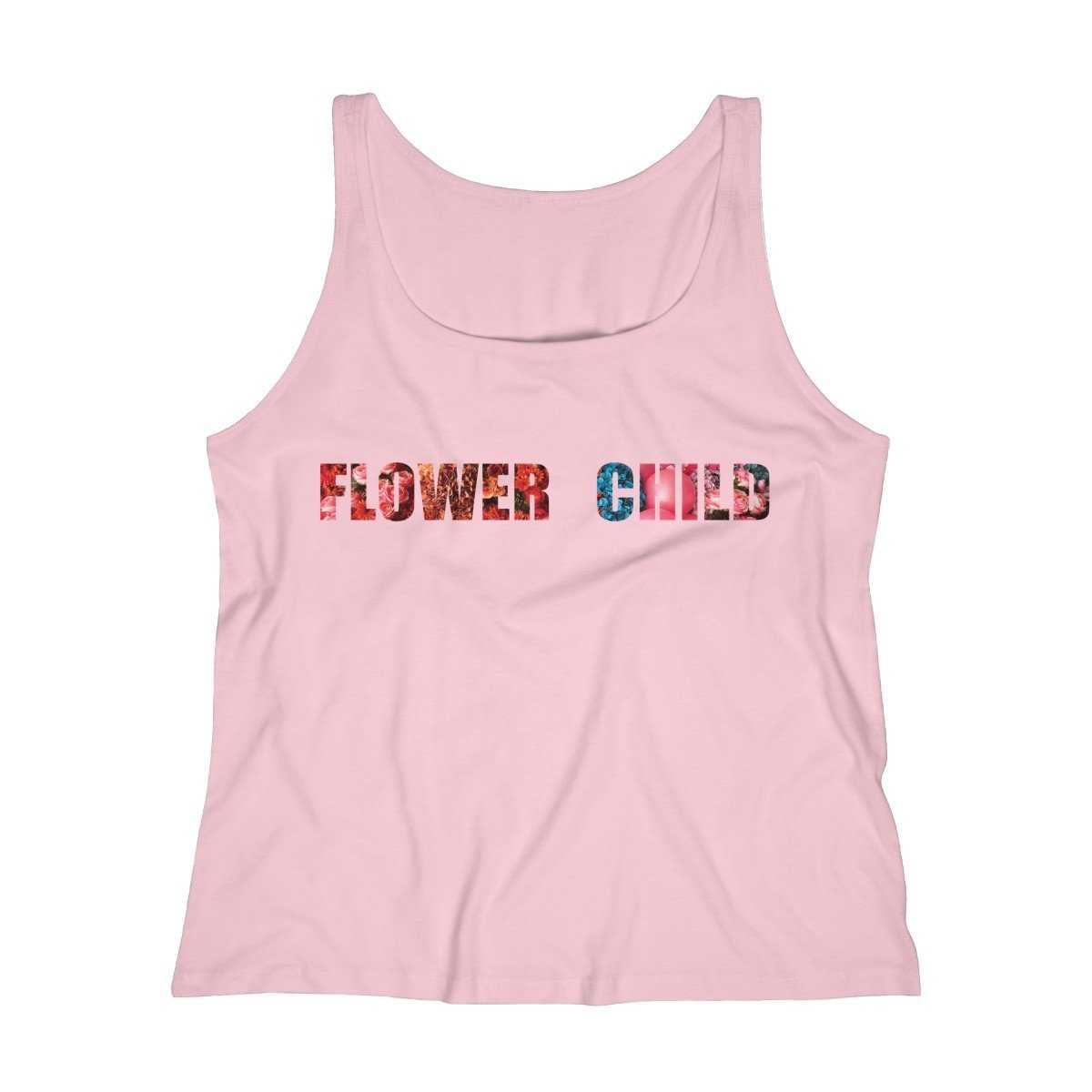 Flower Child Relaxed Jersey Tank - Floral - shopcontrabrands.com