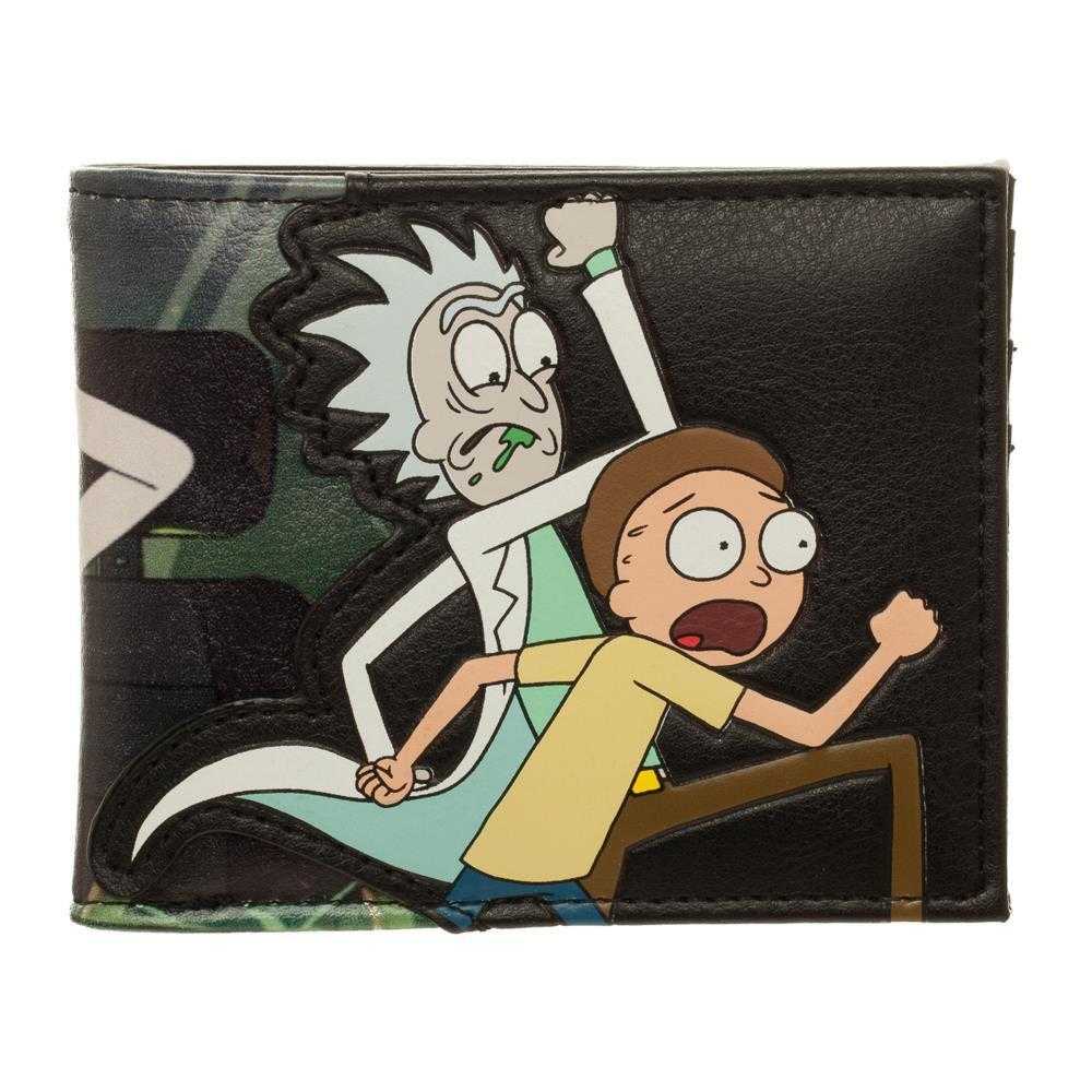 Rick and Morty BiFold Wallet Rick and Morty Accessories Rick & Morty Wallet - Rick and | shopcontrabrands.com