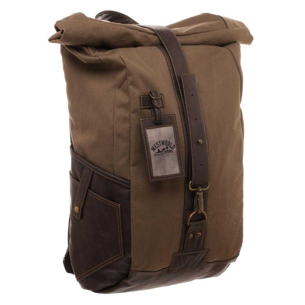 Westworld Roll Top Backpack with Luggage Tag | shopcontrabrands.com