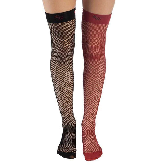 Harley Quinn Fishnet Stockings - shopcontrabrands.com