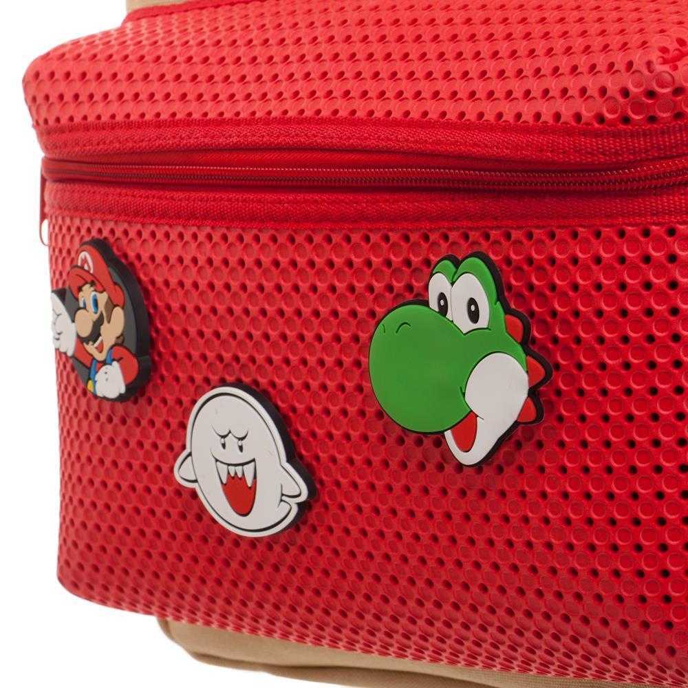 Mario Brothers Backpack w/ Mario Patches - shopcontrabrands.com