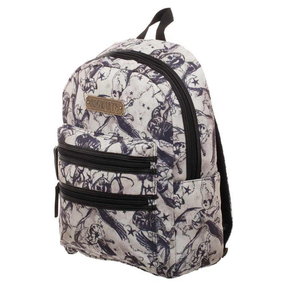 Harry Potter Beasts Double Zip Backpack  Officially Licensed Harry Potter Backpack - shopcontrabrands.com