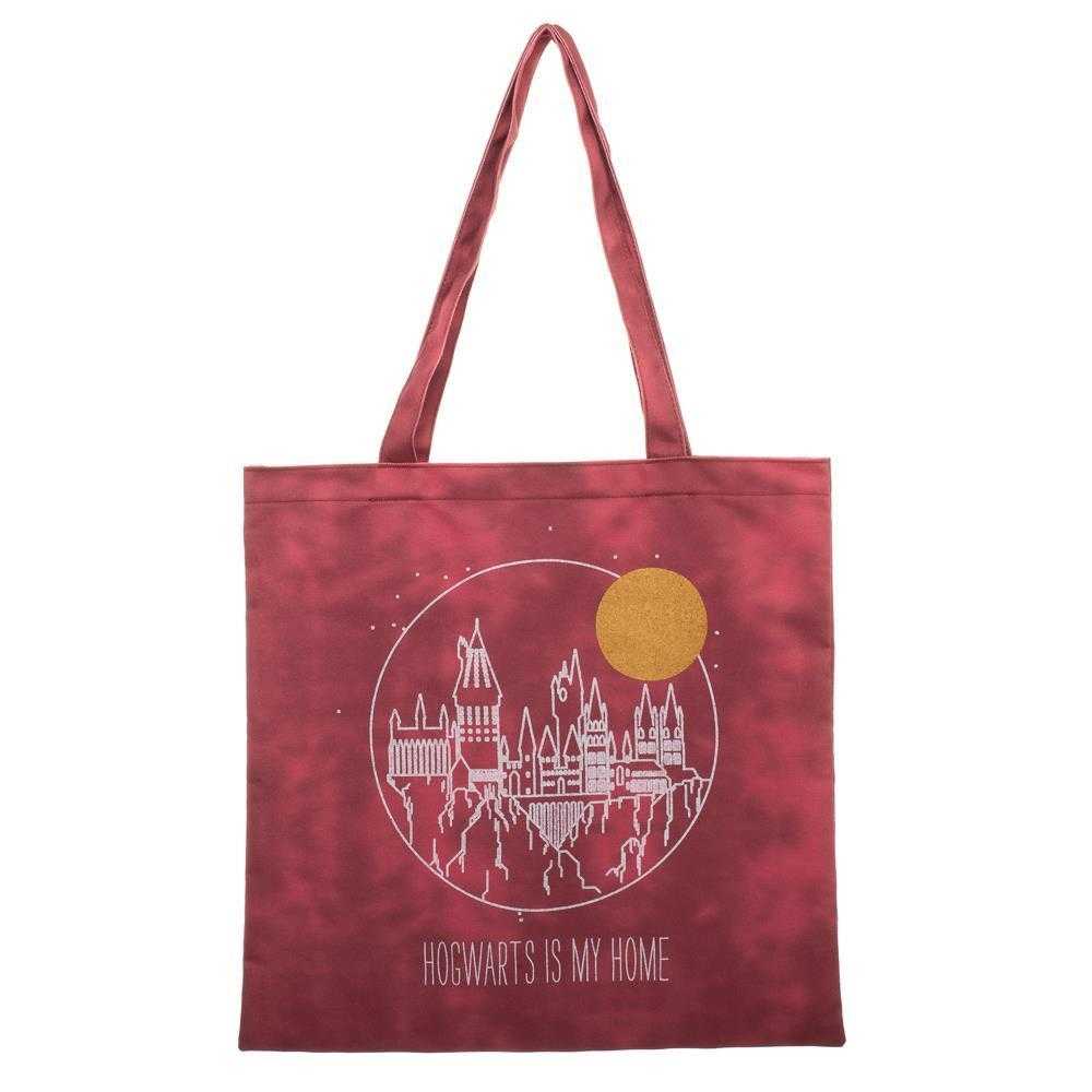 Harry Potter Hogwarts Is My Home Canvas Tote Bag - shopcontrabrands.com