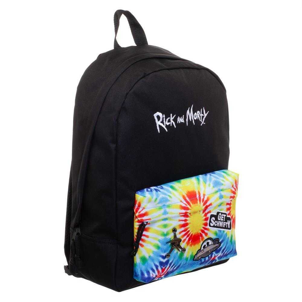 Rick and Morty Tye Dye Backpack  Rick and Morty Inspired Tye Dye Bag | shopcontrabrands.com