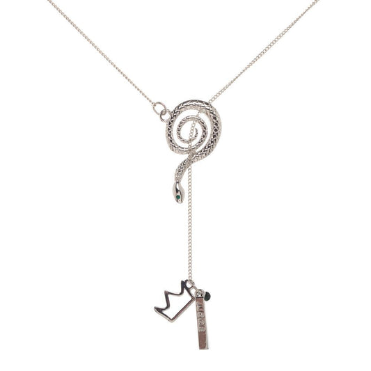 Riverdale Serpent Lariat Charm Necklace | shopcontrabrands.com