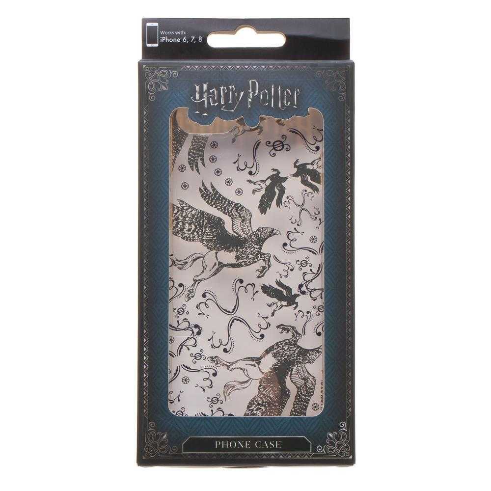 Harry Potter Buckbeak Clear iPhone 6 7 8 Phone Case - shopcontrabrands.com