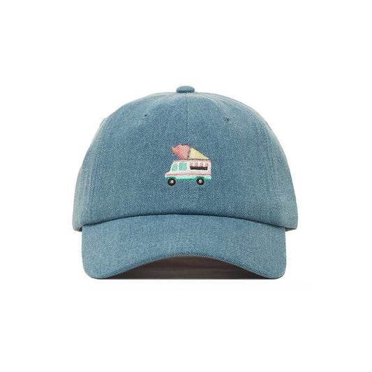 Unique Embroidered Ice Cream Is Life Dad Hat - Baseball Cap / Baseball Hat | shopcontrabrands.com