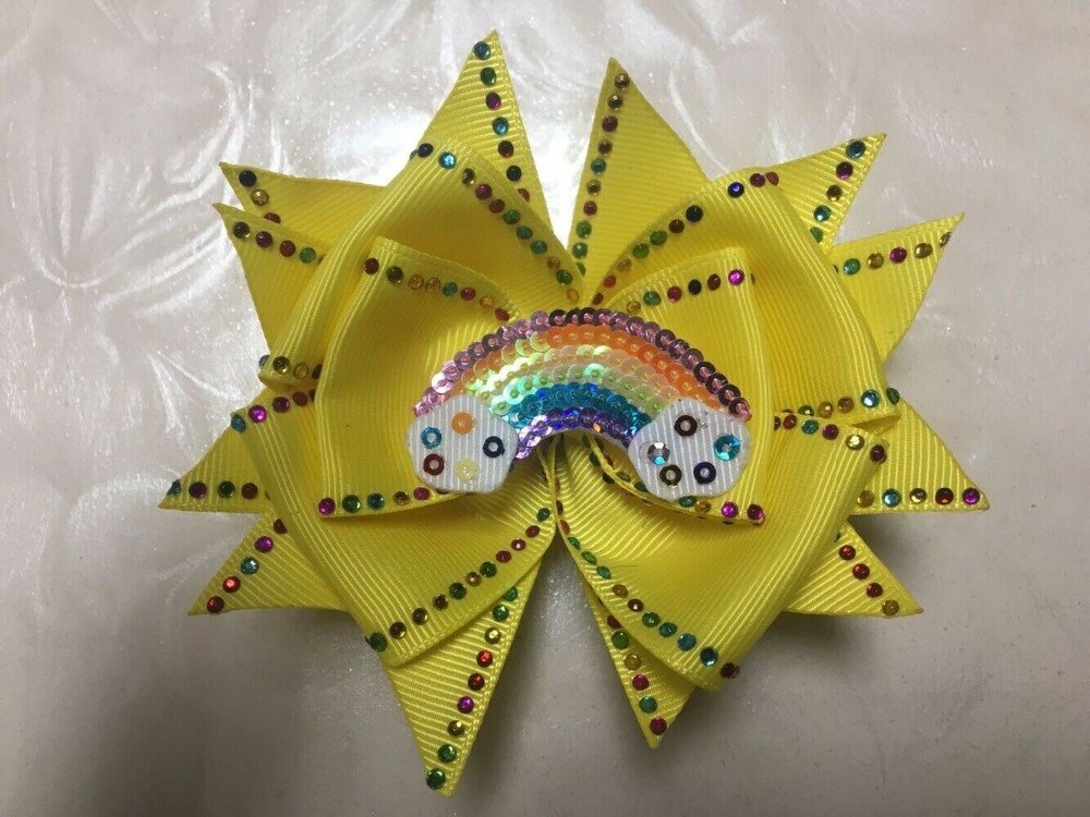 Little Ladies Shimmer-y Hair Bows | 4.5 inch