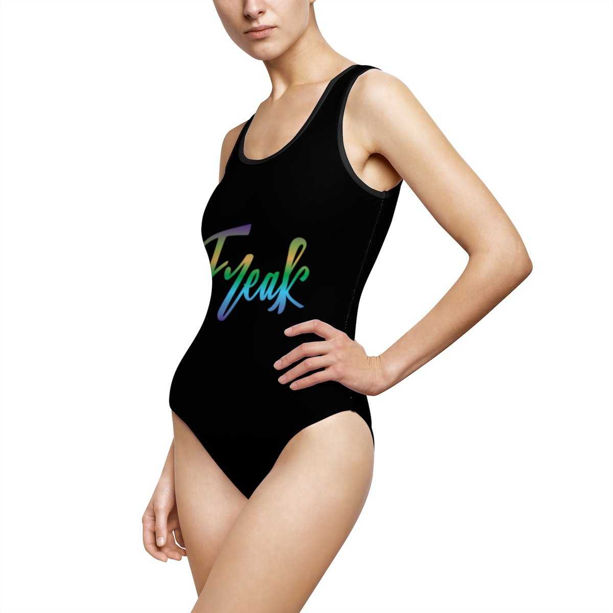 FREAK Swimsuit - Gradient on Black - shopcontrabrands.com