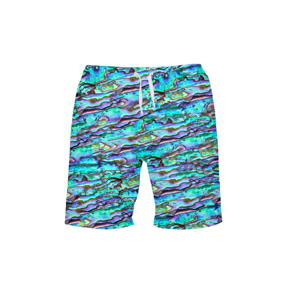 Abalone Print Men's Swim Trunk - shopcontrabrands.com