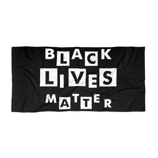Black Lives Matter [v3] Beach Towel