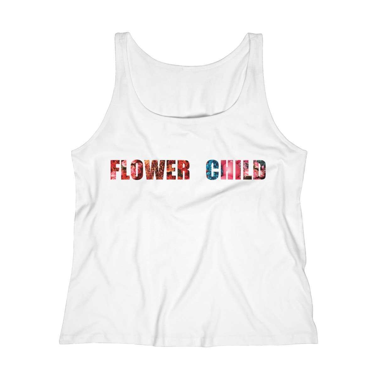 Flower Child Relaxed Jersey Tank - Floral - shopcontrabrands.com