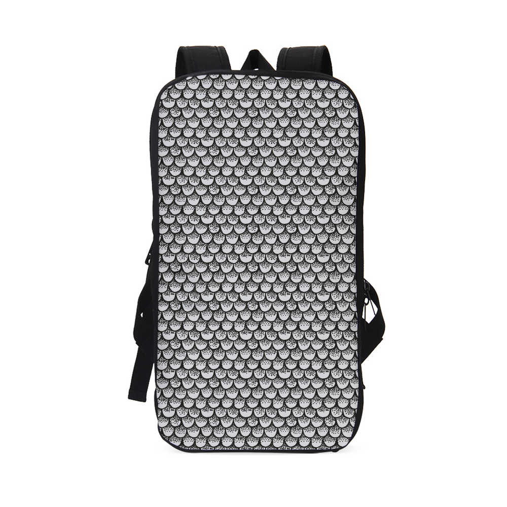 Stippled Scales in Monochrome Slim Tech Backpack | shopcontrabrands.com