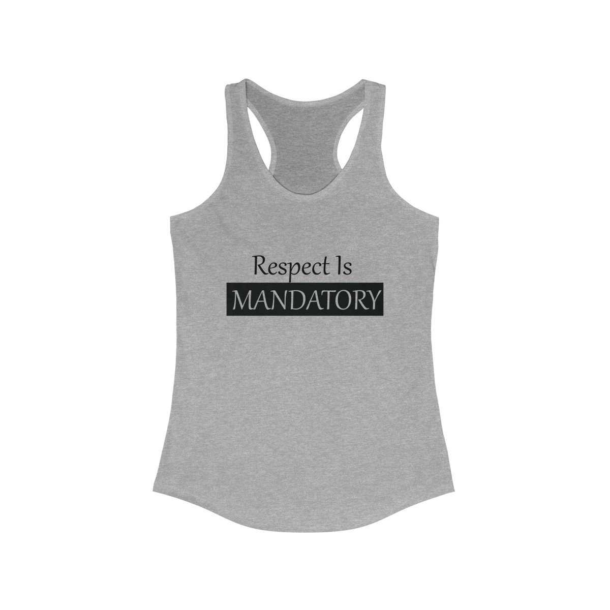 Respect Is MANDATORY - BLACK | shopcontrabrands.com