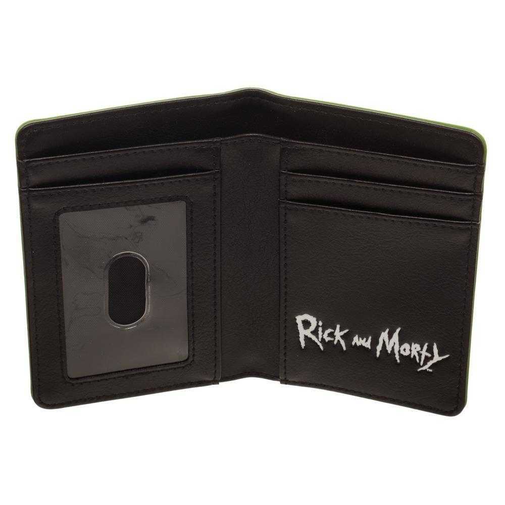 Rick & Morty Mr Pickle Vertical Bi-Fold Wallet | shopcontrabrands.com