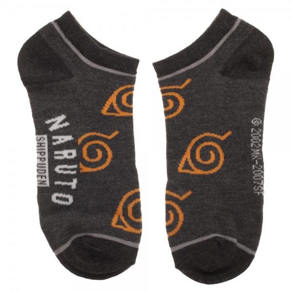 Naruto Youth Ankle Socks 3 Pack - shopcontrabrands.com
