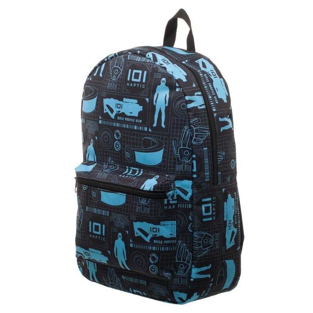 Innovative Online Industries Pattern Backpack, Sublimated Backpack with Gaming Grid Design, MMORPG Virtual Reality - shopcontrabrands.com