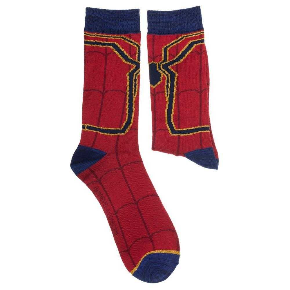 Spiderman Print Athletic Crew Sock | [Low stock products]