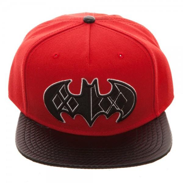 Batman Harley Quinn Carbon Fiber Snapback - shopcontrabrands.com