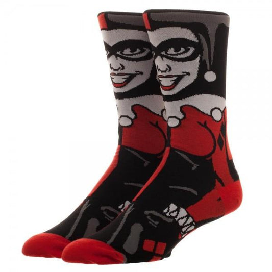 Harley Quinn Woman's  360 Crew Socks - shopcontrabrands.com