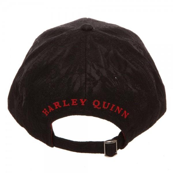 Harley Quinn Lace Dad Hat - shopcontrabrands.com