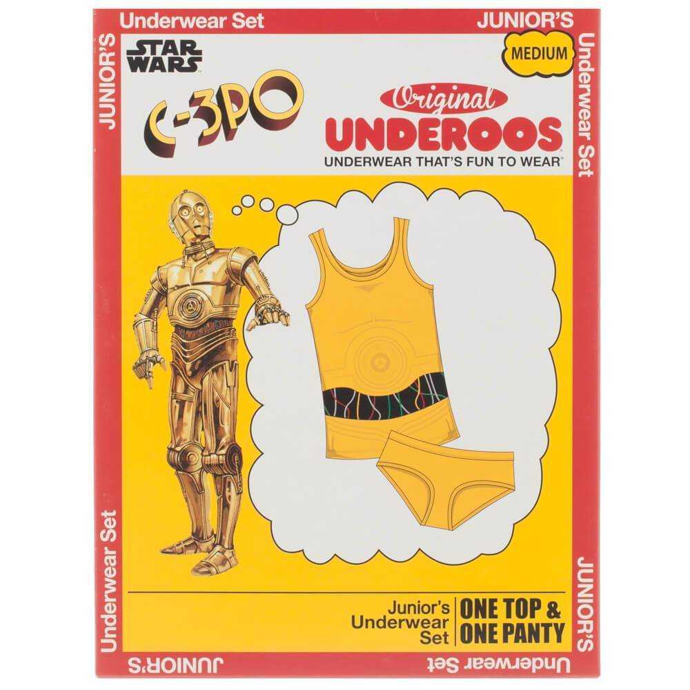 Star Wars C3PO Underoos | shopcontrabrands.com